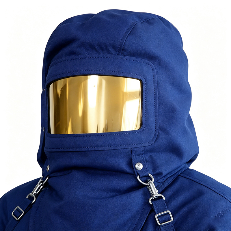 Kit de combinaison de protection contre l'azote liquide cryogénique