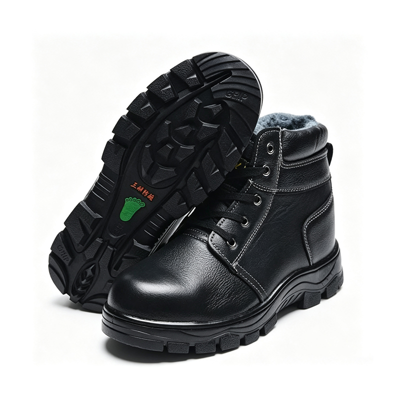 Chaussures de sécurité chaudes doublées de polaire