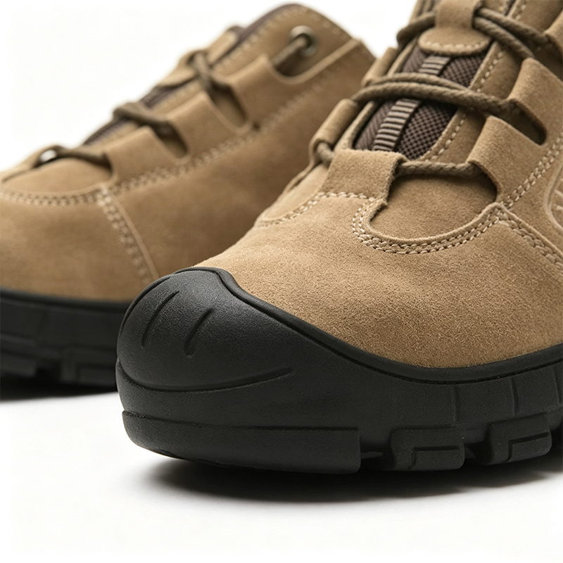 Chaussures de sécurité en daim et caoutchouc anti-perforation Kevlar