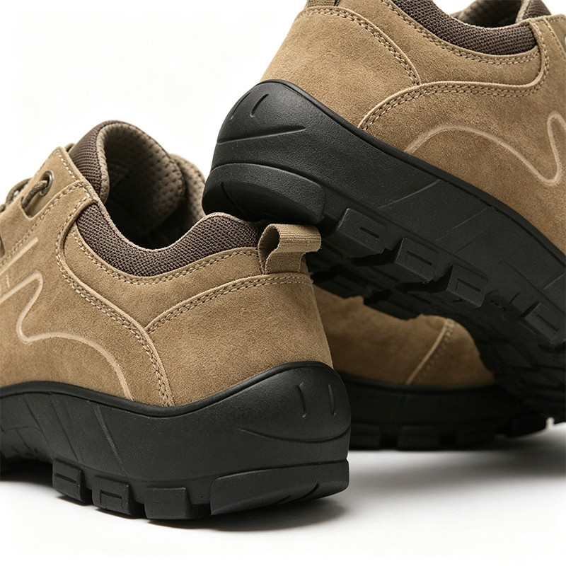 Chaussures de sécurité en daim et caoutchouc anti-perforation Kevlar