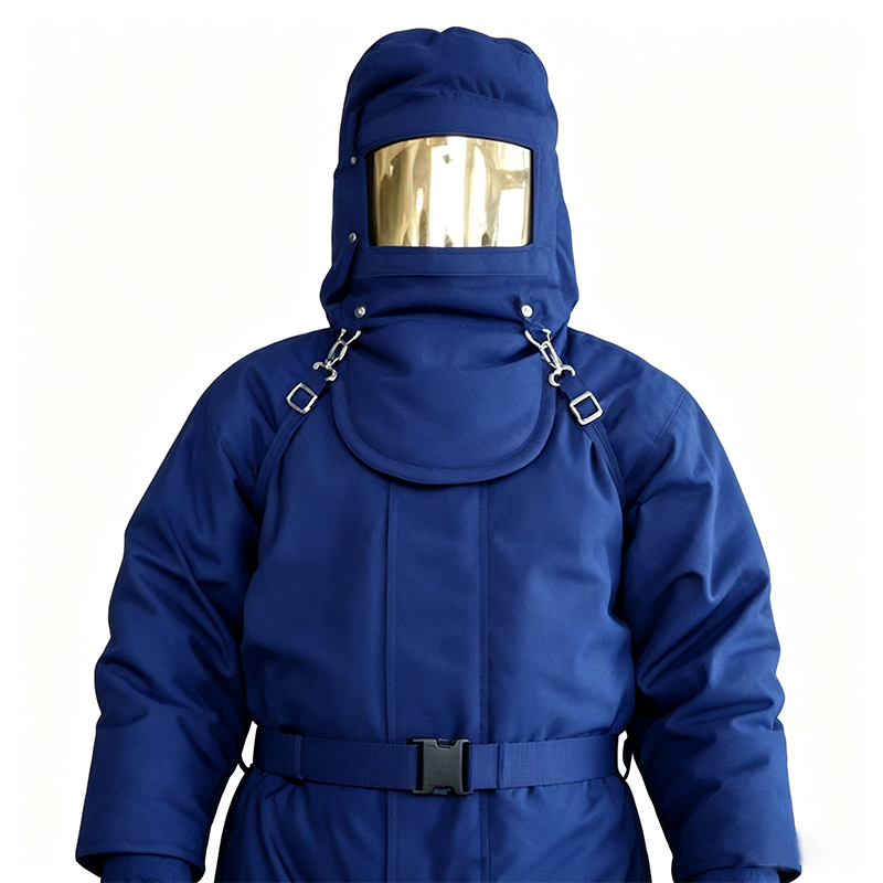 Kit de combinaison de protection contre l'azote liquide cryogénique