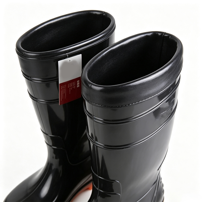 Bottes de pluie en PVC moulé par injection résistant aux produits chimiques