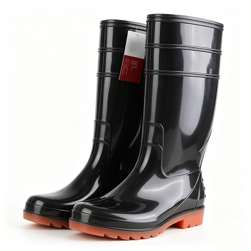 Bottes de pluie en PVC moulé par injection résistant aux produits chimiques