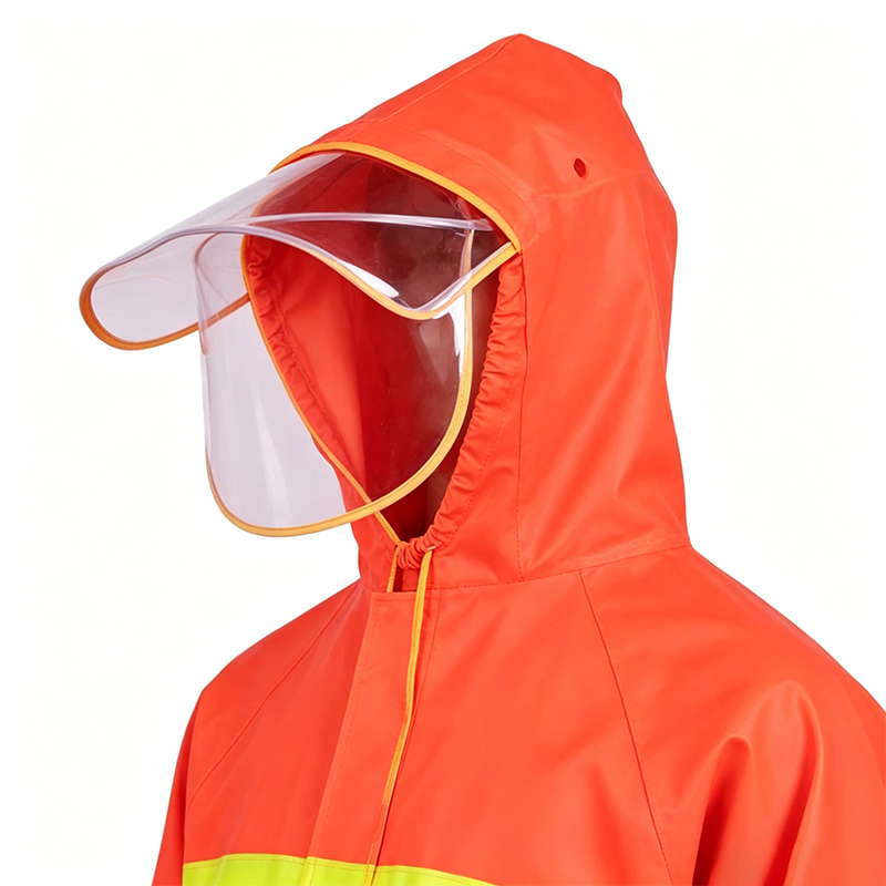 Imperméable de style manteau long soudé sans couture